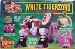 Mighty Morphin Power Rangers White Tigerzord © 1994 Bandi 2271